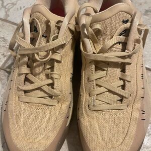 Jordan Tan Textured Sneakers